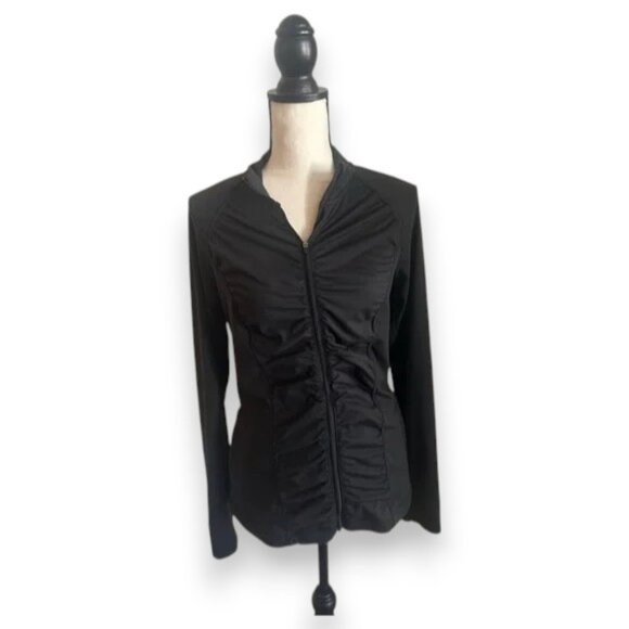 Victoria's Secret Knockout Black VSX Sport Jacket - Picture 1 of 7